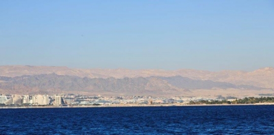 aqaba city distant view