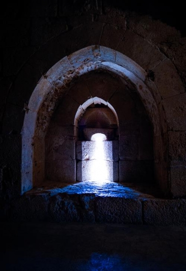 detail of the fortress,ajloun,Jordan