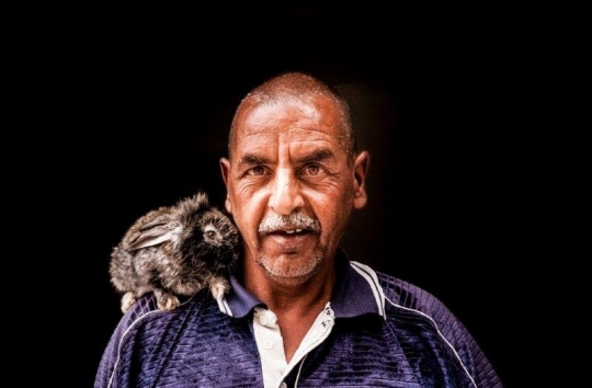 Saber the Rabbit Seller from Bet Lehem Palestine