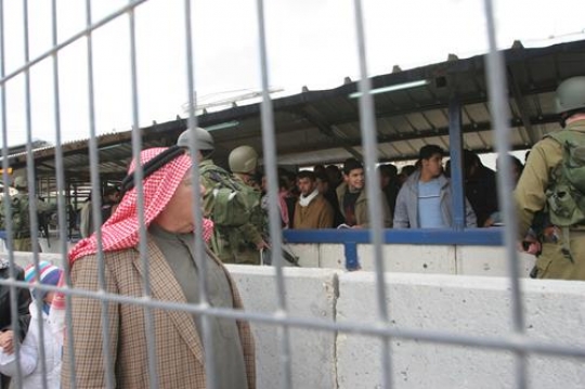 palestinian at the checkpoint