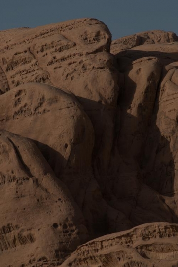 rocky mountains in the wadi rum desert,Jordan