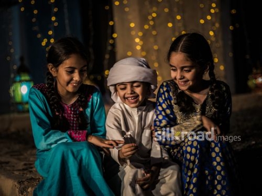 Joyful kids celebrating|-