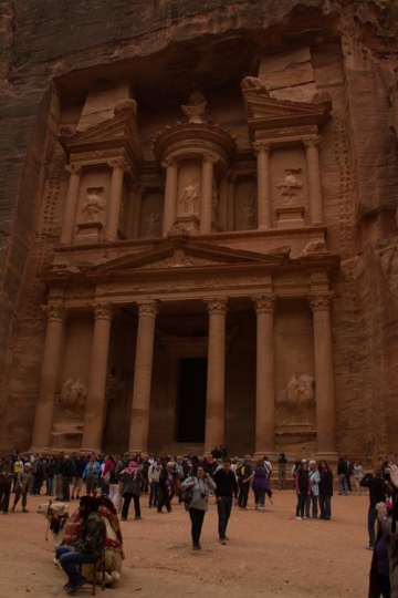 Al Khazneh or The Treasury at Petra, Jordan