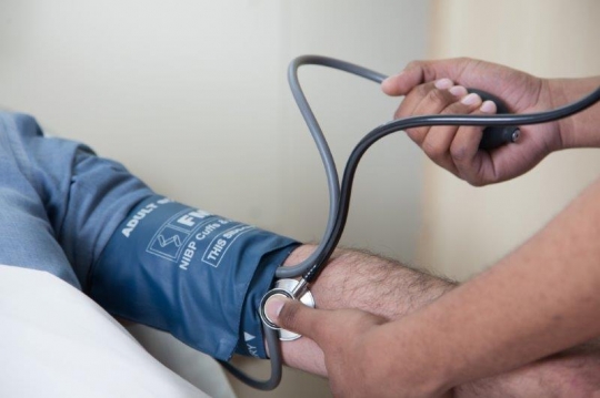 Testing Blood Pressure