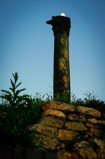 roman ruins at umm qais