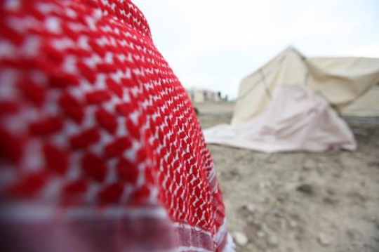 Shmagh at Bab al-Shams Refugee