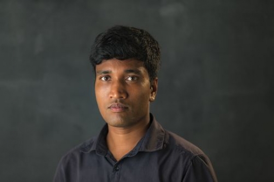 Portrait of an expat man|-