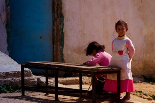little girls at al-salt,jordan