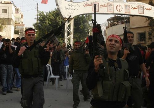 Palestinian fighters