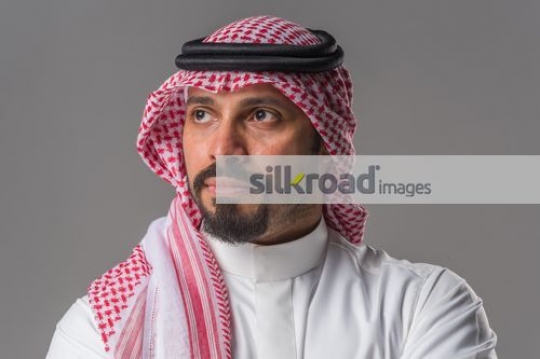 Close up of a Middle Eastern Businessman|