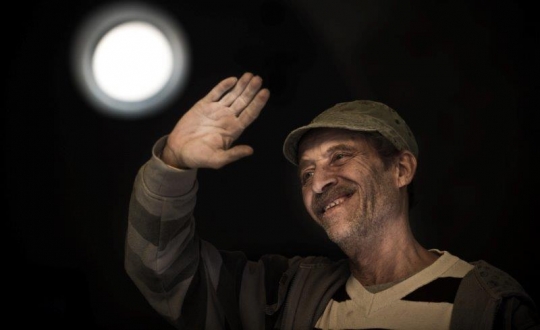 Palestinian Construction Worker