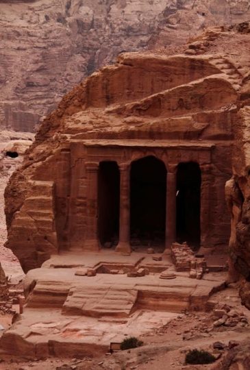 Ancient City of Petra Built in Jordan
