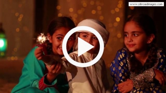 Kids celebrating joyfully