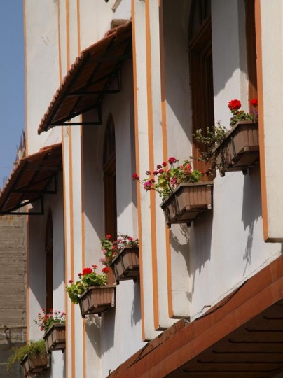 balcony in a popular house in damascus