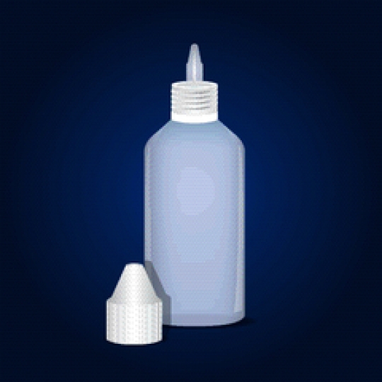 eye drops bottle open