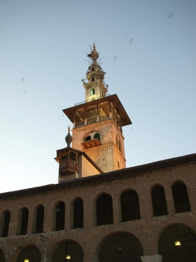 a minaret of a mosque