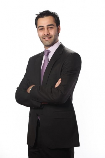 businessman smiling