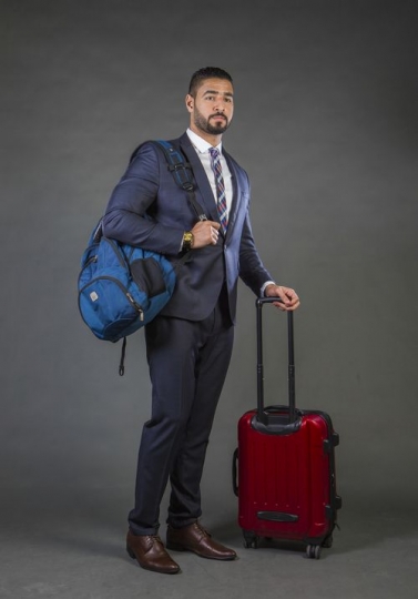 A Traveling Arab Business Man|-
